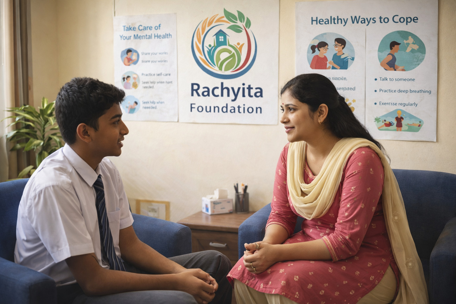 Menstrual health counselling session