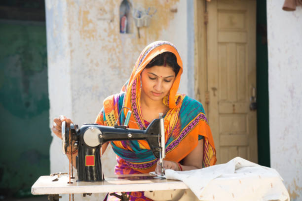 Stitching and tailoring vocational training