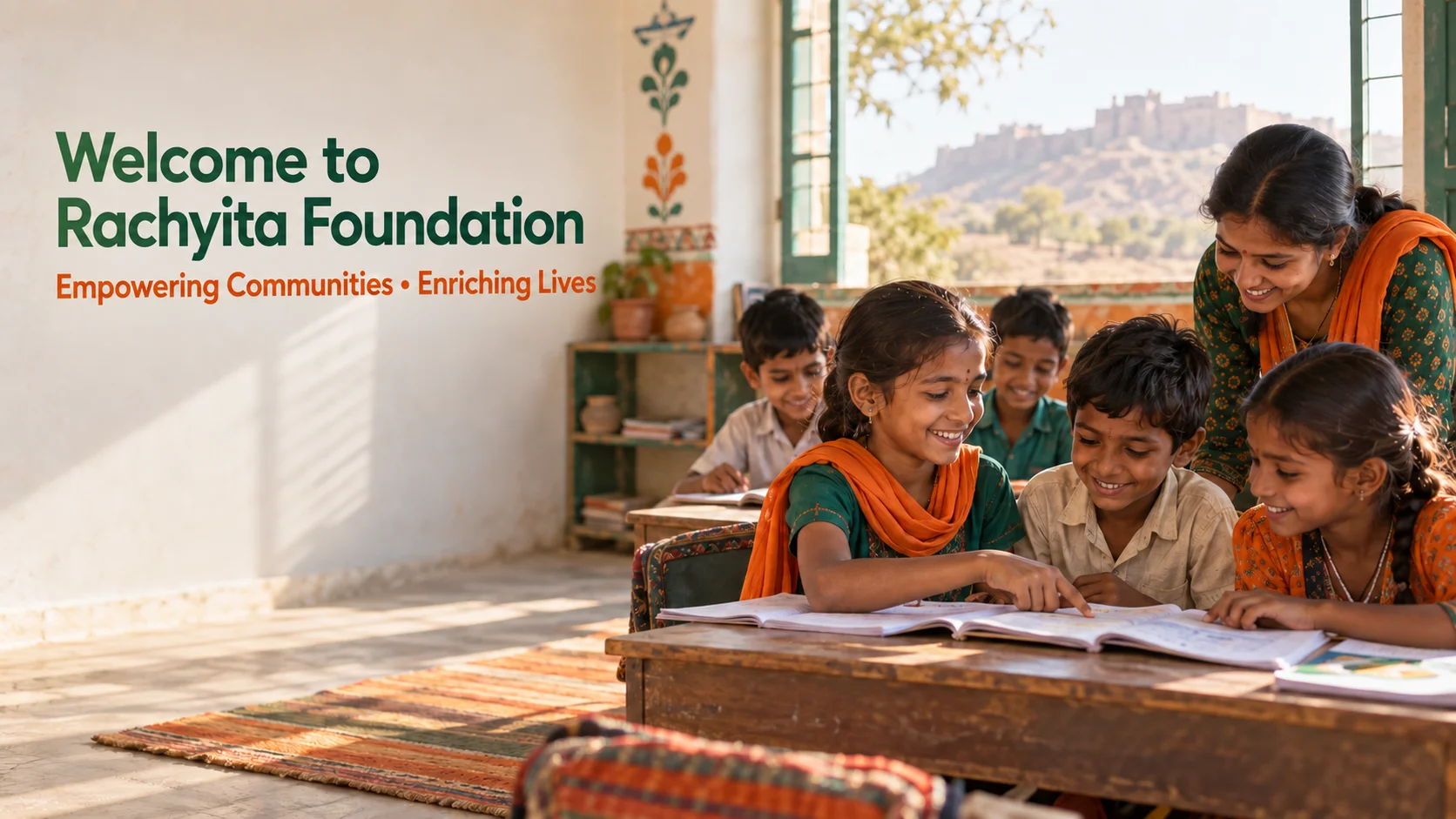 Rachyita Foundation supporting children through education